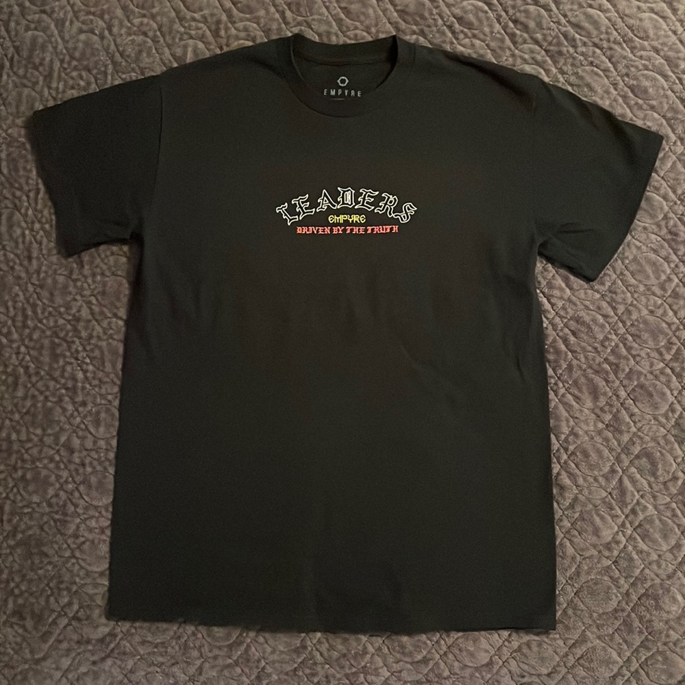 Empyre Leaders Driven By The Truth T Shirt Wolf Double Sided Graphic Tee-medium
